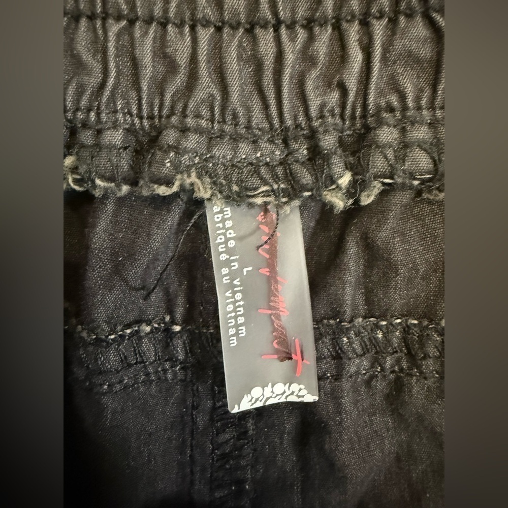 NWOT Free People Movement Women’s Black In The Lead Shorts - Size Large - Picture 5 of 7